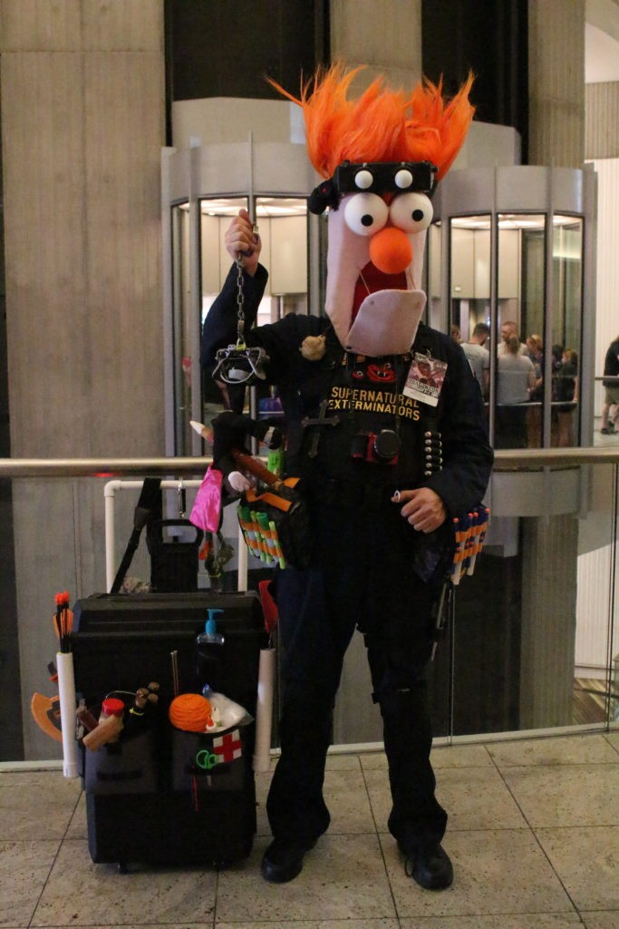 We wonder if Beaker knew that Piggy was also attending DragonCon this year?