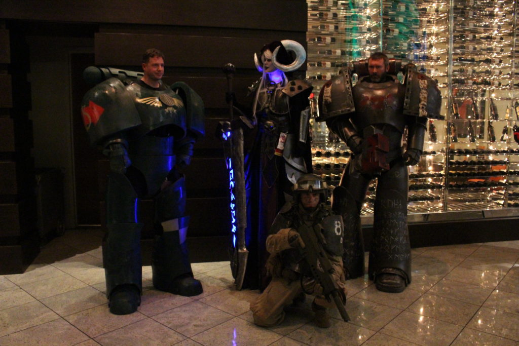 That is quite a crossover between World of Warcraft and Warhammer 40,000.