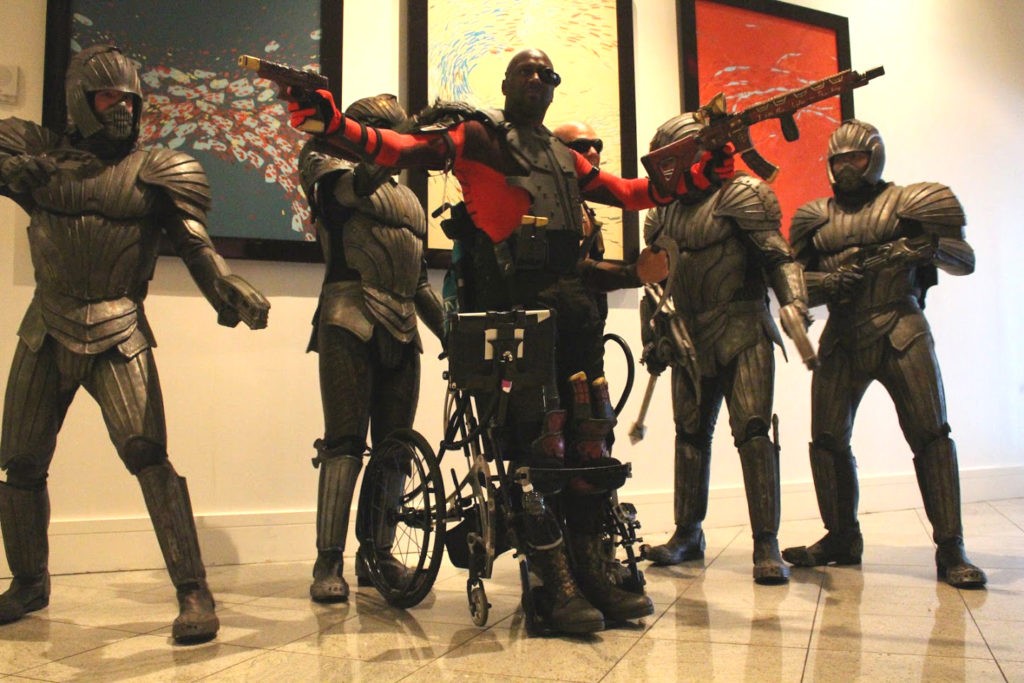 Deadshot taking out some Necromongers. Very cool!