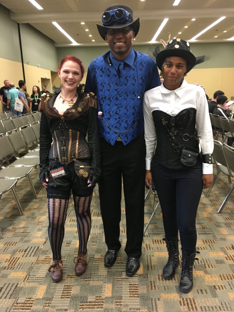 It's not a party without some beautiful Steampunk designs.