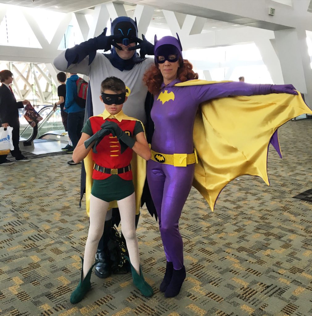 Always great to see the entire Bat family out fighting crime.