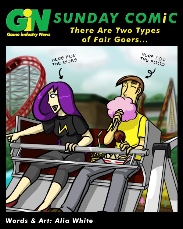 fair, food, rides