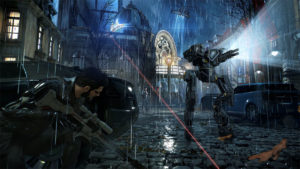 Combat in Deus Ex is fast and furious, with a wide variety of weapons with different effects, ranges and damages.
