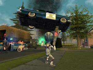 Whoop! Whoop! That's the sound of the police!