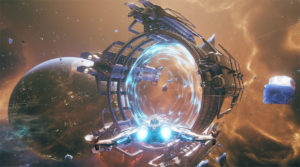 Time to warp out of this backwater system.