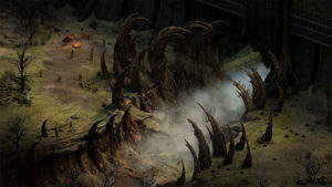 Some of the hand-drawn locations you visit are visually stunning.