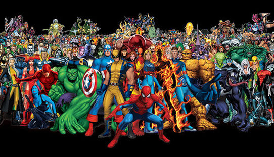 "Universo_Marvel" (Public Domain) by Marcelo Silk Areado