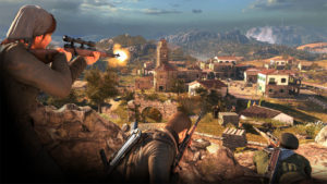 Go it alone or bring along some sniper friends to liberate Italy.
