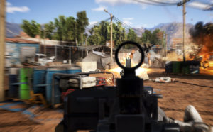 Wildlands is mostly played in third person, but you can always scope down to first person whenever needed.