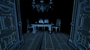 Okay, this is creepy. So we can hear the ghost kids at the table?