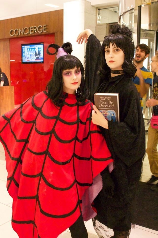Both are Lydia Deets from Beetlejuice!