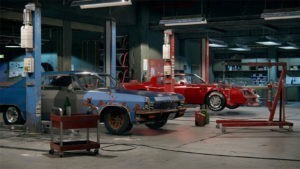 Build your dream vehicle, or just fix up grandma's ride. You choose which jobs to take in your fantasy garage.
