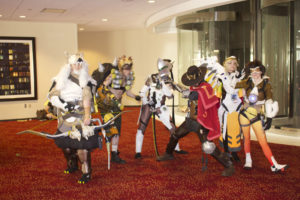 A really good Overwatch cosplay group.