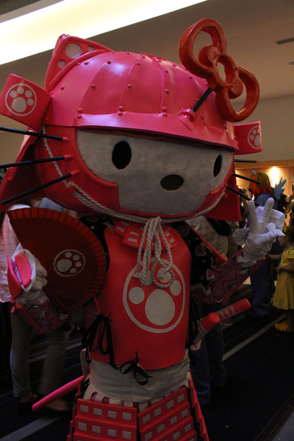 Hello Kitty Samurai. Kitty has claws!