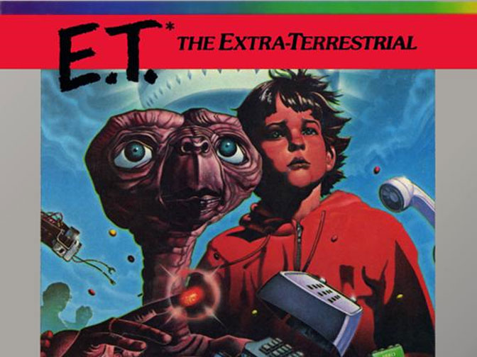 Todd relives his childhood by falling into pits with ET over and over again.