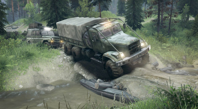 Spintires Brings Russian Twist To Off-Road Trucking
