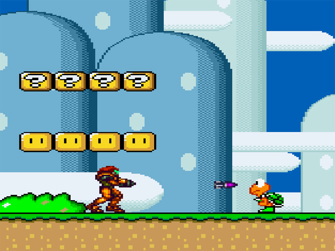 SUPER MARIO CROSSOVER free online game on