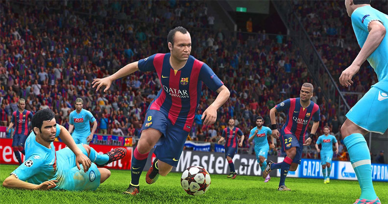 It's rare when a defender slips up, but when it happens, be sure to press your advantage quickly before they can recover.