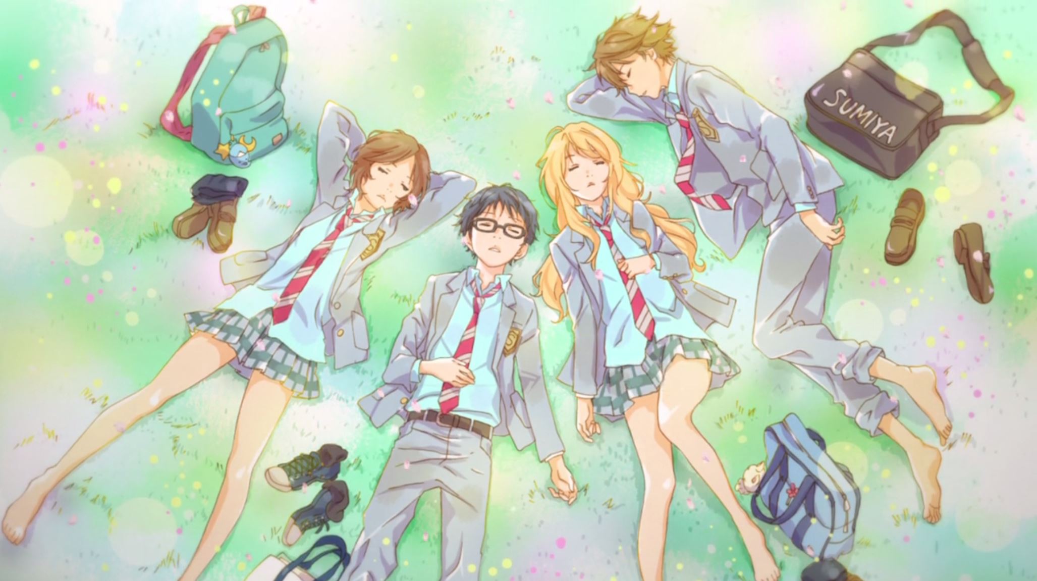 shigatsu wa kimi no uso manga wallpaper 1920x1080 : r/Animewallpaper