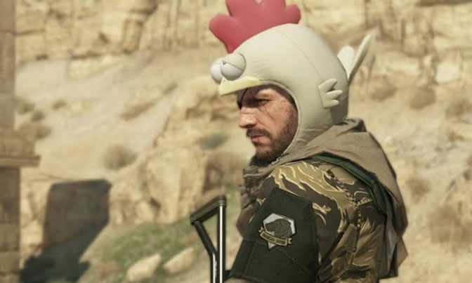 Todd, is that you in the chicken hat? Nope, no jaunty poultry headgear for him!