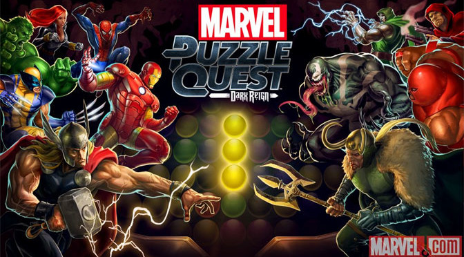 Marvel Puzzle Quest: Dark Reign Now Available For Consoles