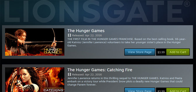 Lionsgate Launches Over 100 Movies Through Steam
