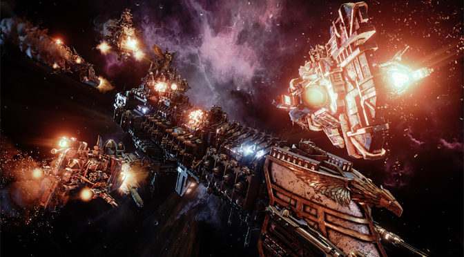 Battle with the Imperial Navy in Battlefleet Gothic: Armada