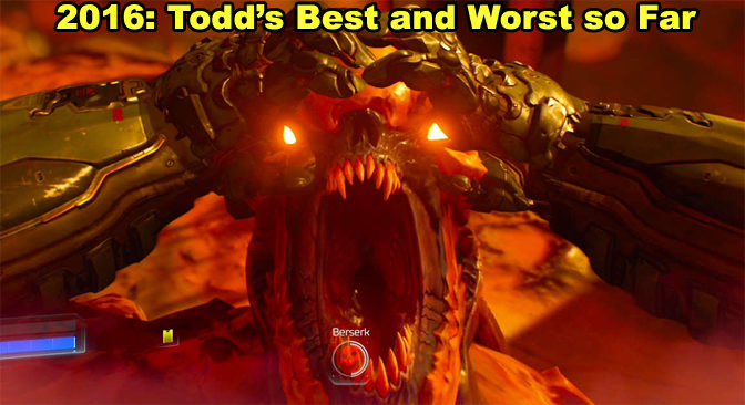 Todd’s Official Videogames Mid-2016 Report Card