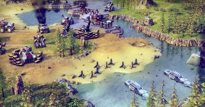 It's almost like D-Day here, but about a thousand years later.