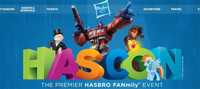 Hasbro Announces First Ever HasCon Fanmily Convention