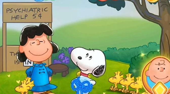 Snoopy Pop is a Pleasant Puzzle Game