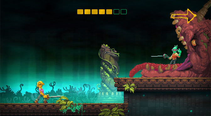 Crazy Local Multiplayer Carnage in Nidhogg II