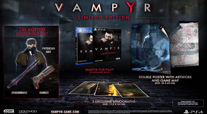 Vampyr’s Soundtrack Available on Limited Edition Vinyl