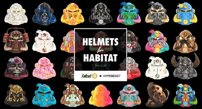 Bethesda’s Fallout 76 Helping Habitat for Humanity With Custom Helmet Auctions