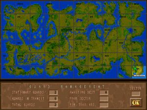 The origional Jagged Alliance map. Your 2D world is ready to conquer!