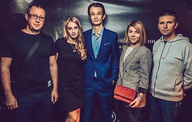 In the Photo (left to right): Eugene Sister (producer of the game), Lily Tkach (film producer), Nikita Ordynskiy (Film Director), Natalia Ogloblina (Head of the studio Warm Lamp Games), Evgeny Seryshev (Head of Development of Warm Lamp Games)