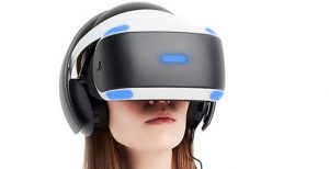 An image of the current Sony VR Headset for the PlayStation gaming system from their website.