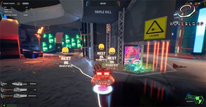 Multiplayer Arena Shooter Hoverloop Gets New Trailer