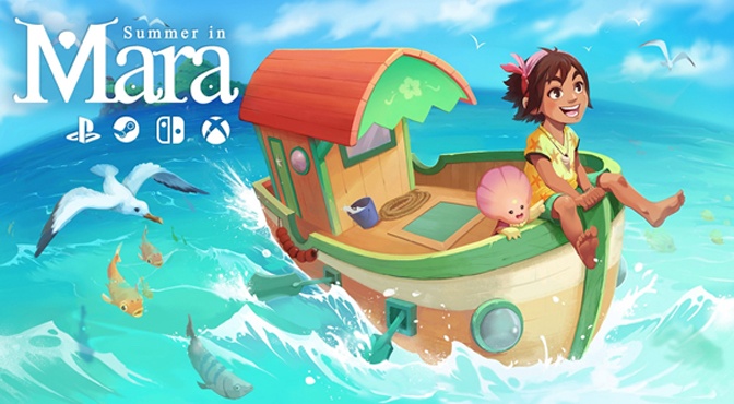 Farming Adventure Summer in Mara Launches Today on Nintendo Switch, Steam and GoG