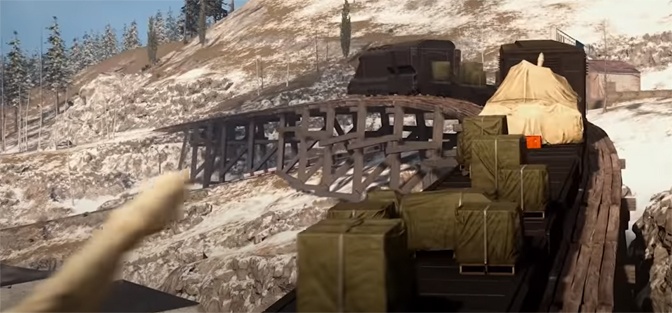 Call of Duty Warzone Blows Open Stadium, Adds Moving Combat Train