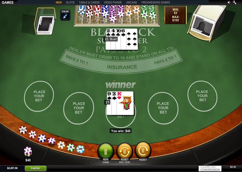 Multiplayer Blackjack Surrender slot