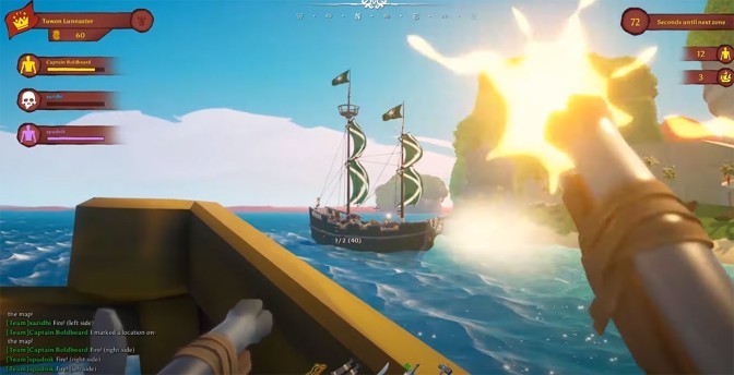 Pirate Battle Royale Blazing Sails Navigates to Early Access