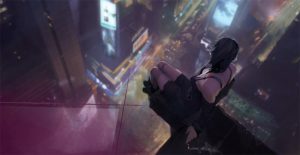 An amazing visual scene from the previous game in this series, Shadows of New York.