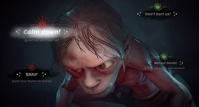 Watch Gollum In The First Trailer For The Lord Of The Rings Game