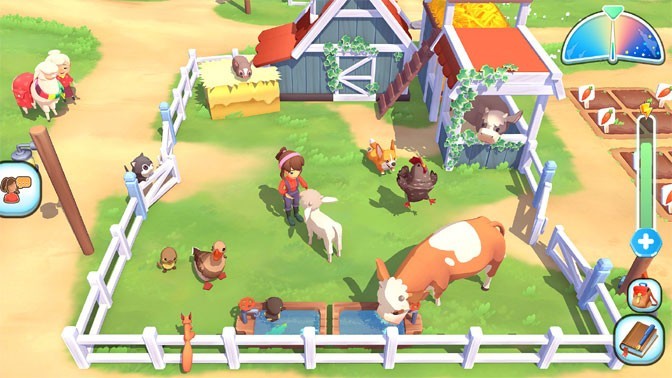 Big Farm Story PC Gameplay  I Can Have a Corgi as a Pet in This Game?! 