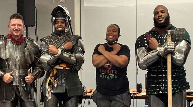 Knights of Wakanda at BLERDCON 2022