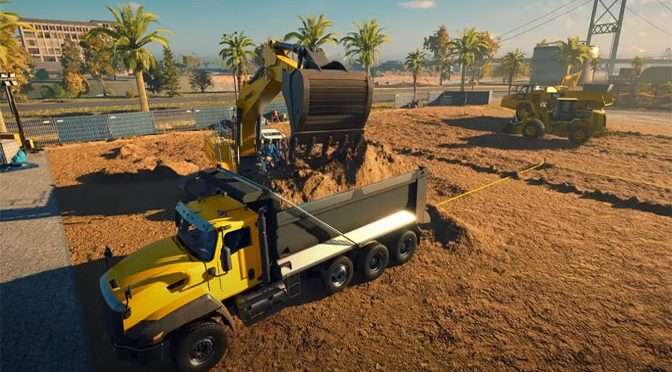 Construction Simulator’s Multiplayer Mode Allows for Crew Building Entertainment