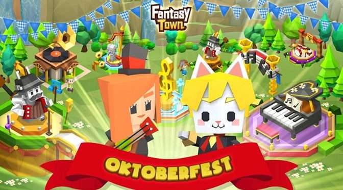 Mobile Farming Simulation Fantasy Town Celebrates Oktoberfest