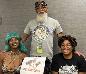 Dungeon and Game Masters Joyce Castro, Montel Thompson and Xel Garnett-Small 