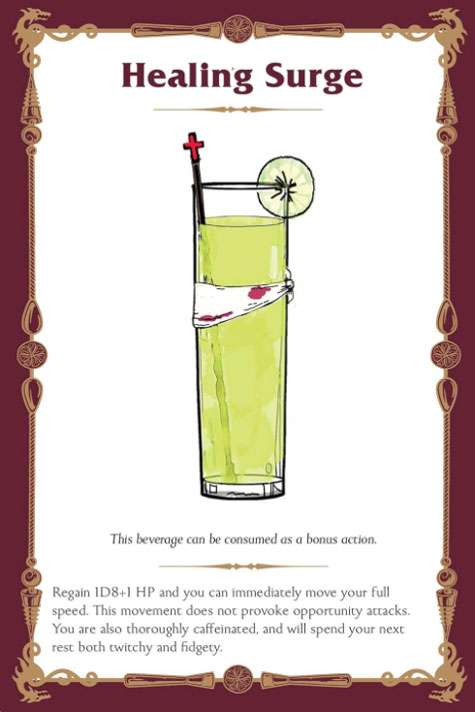 the deck of many drinks